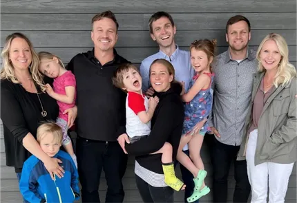 Idaho Family Dental Center dentists with their families