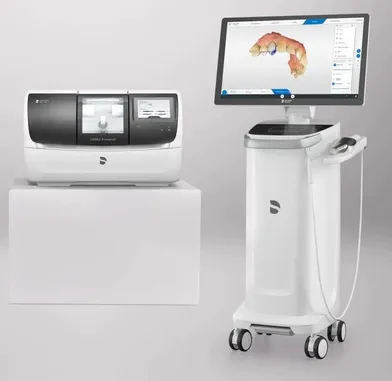 An image of a Cerec same day crown machine.